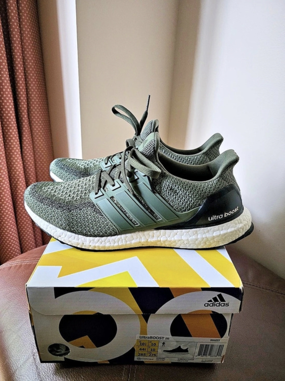 Adidas Ultraboost 2.0 Olive Green